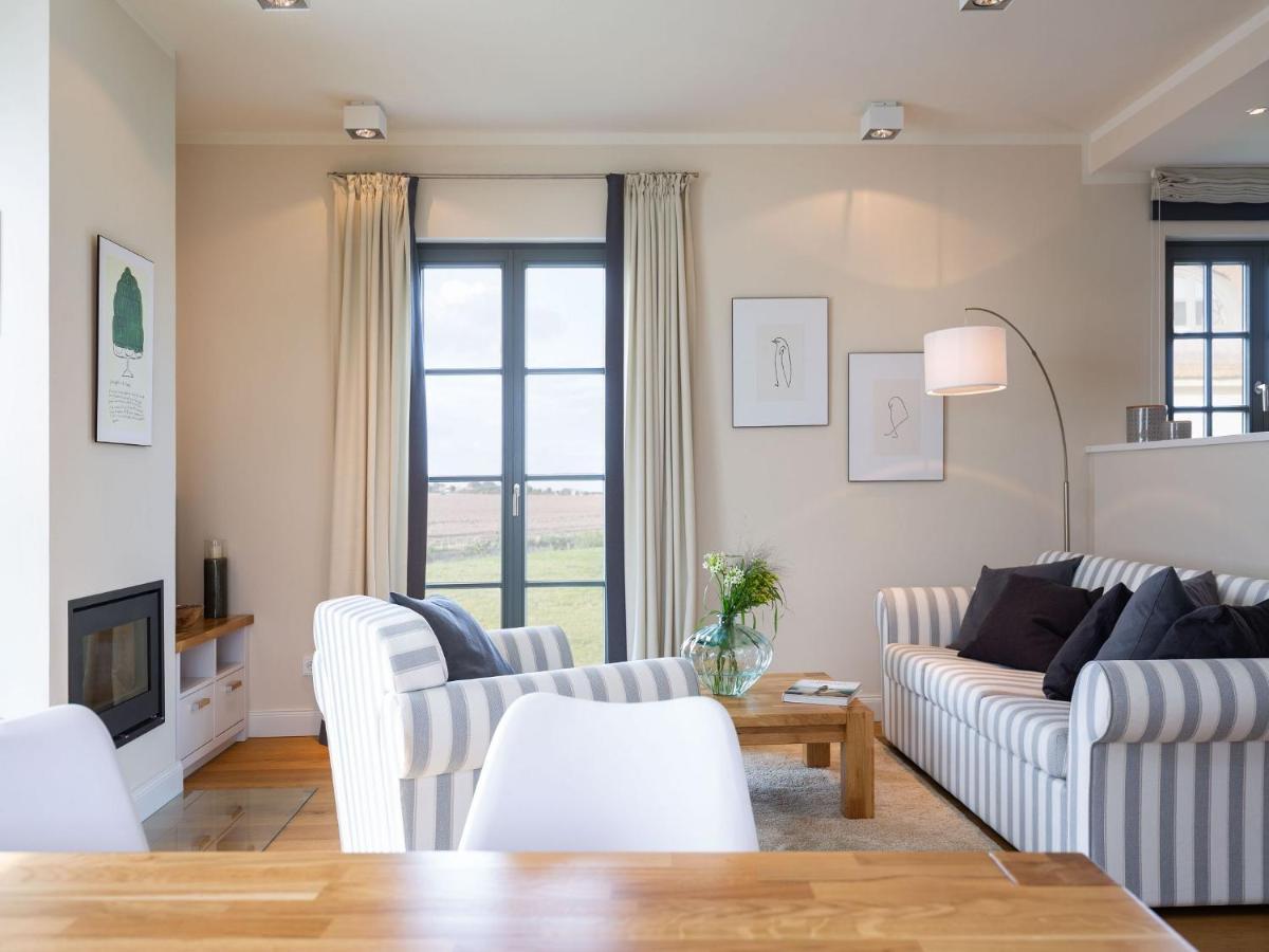 Reetland Am Meer - Premium Reetdachvilla Mit 2 Schlafzimmern, Sauna Und Kamin E11 Dranske Eksteriør billede